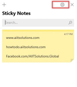 windows 10 sticky notifications